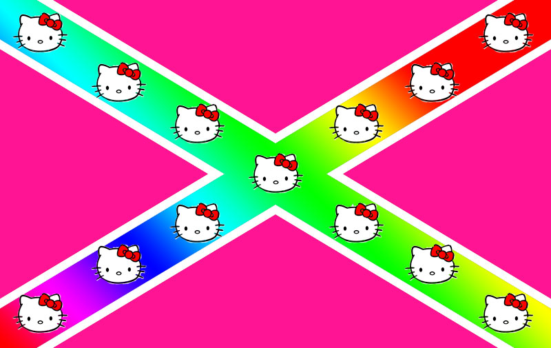 ♡ hello kitty flag - Support Campaign
